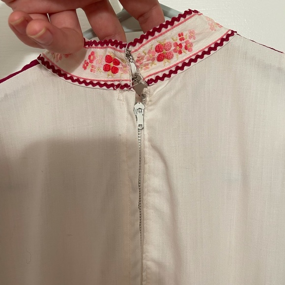 VINTAGE 1960’s Handmade Square-Dance Style Dress - Picture 7 of 12